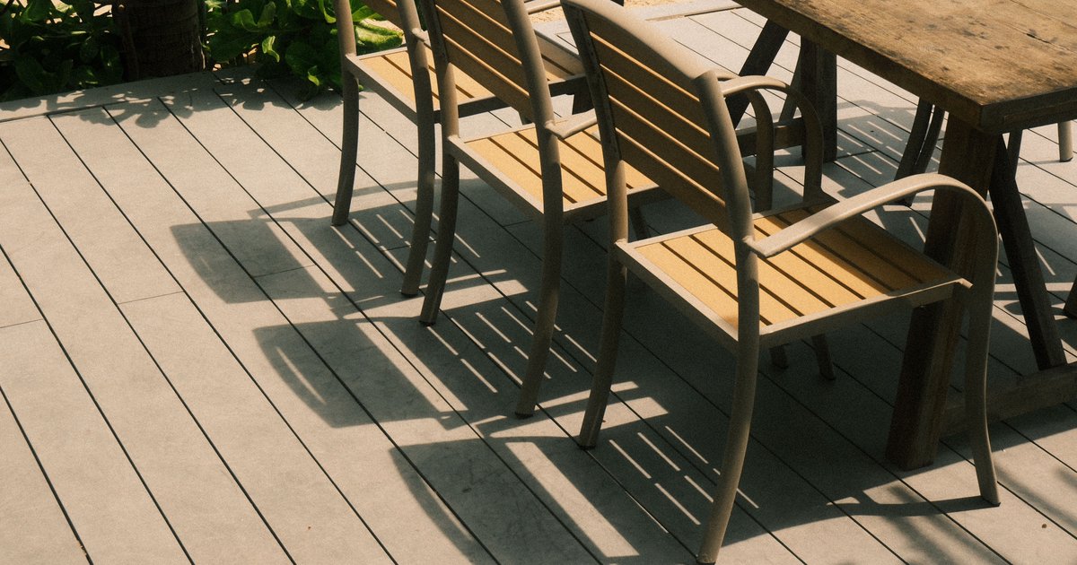 Holzterrasse ohne Fundament errichten